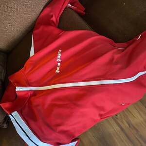 Palm Angels Red Classic Track Jacket